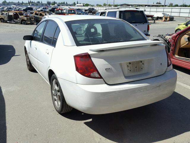1G8AL52F93Z132274 - 2003 SATURN ION LEVEL თეთრი ფოტო 3