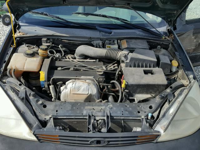 1FAFP38333W276427 - 2003 FORD FOCUS ZTS BLACK photo 7