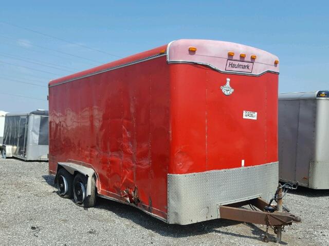 16HPB1627YH060210 - 1999 HAUL TRAILER RED photo 1