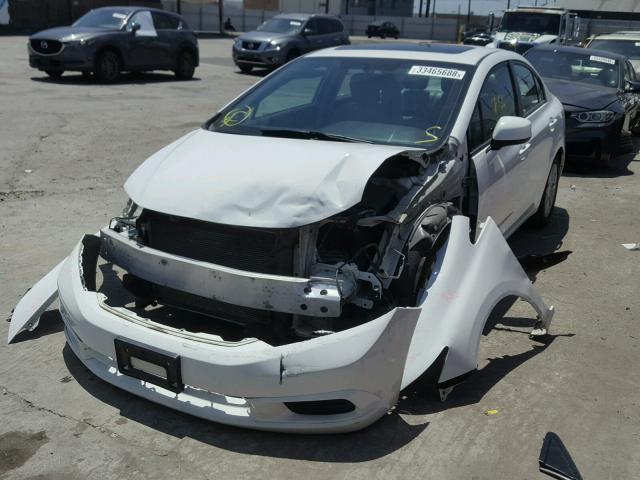 2HGFB2F92CH534303 - 2012 HONDA CIVIC EXL თეთრი ფოტო 2