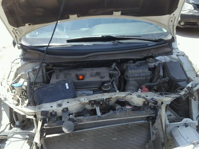 2HGFB2F92CH534303 - 2012 HONDA CIVIC EXL თეთრი ფოტო 7