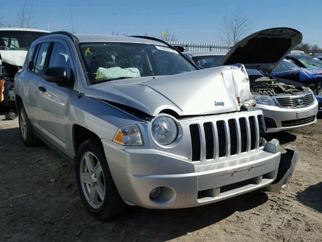 1J4FT47B89D237559 - 2009 JEEP COMPASS SP SILVER photo 1