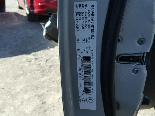 1J4FT47B89D237559 - 2009 JEEP COMPASS SP SILVER photo 10