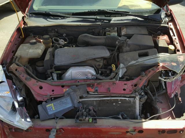 3FAFP31302R195994 - 2002 FORD FOCUS ZX3 RED photo 7