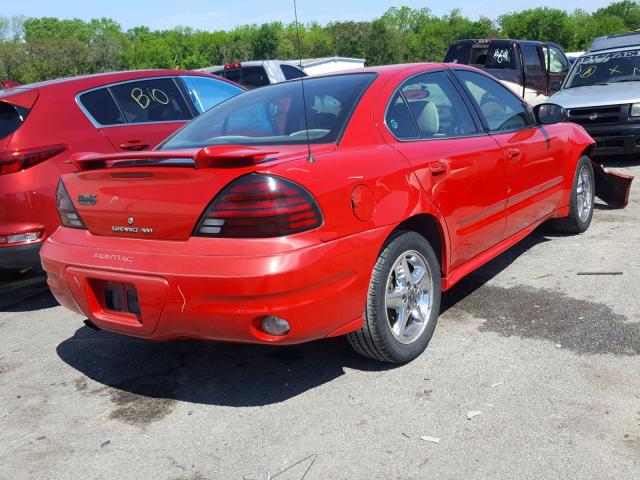 1G2NF52E14C102331 - 2004 PONTIAC GRAND AM S Qırmızı foto 4