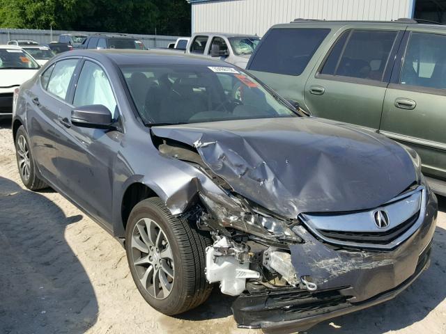 19UUB1F36HA006198 - 2017 ACURA TLX GRAY photo 1