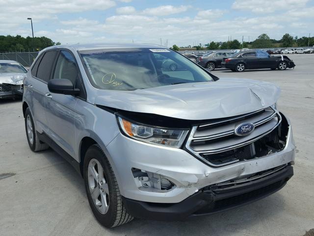 2FMPK3G92GBB16268 - 2016 FORD EDGE SE SILVER photo 1