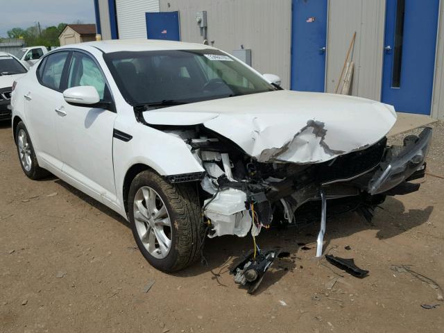 5XXGN4A79DG167044 - 2013 KIA OPTIMA EX WHITE photo 1