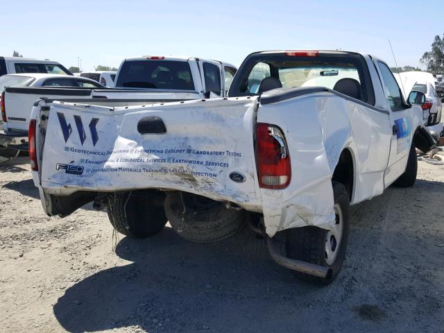 2FTRF17294CA57752 - 2004 FORD F-150 HERI WHITE photo 4