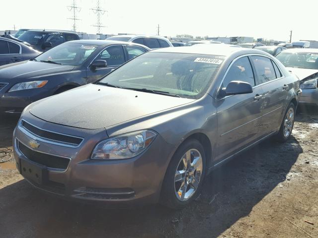 1G1ZC5EB5AF288577 - 2010 CHEVROLET MALIBU 1LT 灰色 照片 2