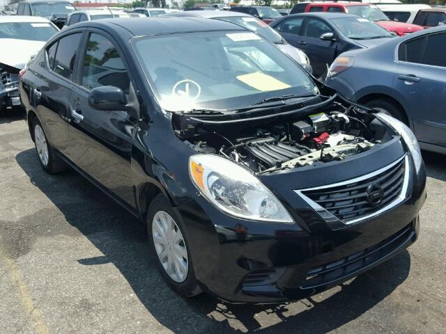 3N1CN7APXDL875116 - 2013 NISSAN VERSA S/S BLACK photo 1