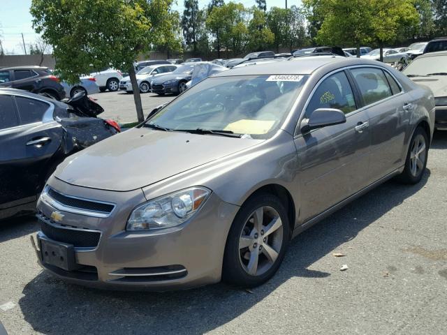 1G1ZC5E05CF288628 - 2012 CHEVROLET MALIBU 1LT BROWN photo 2