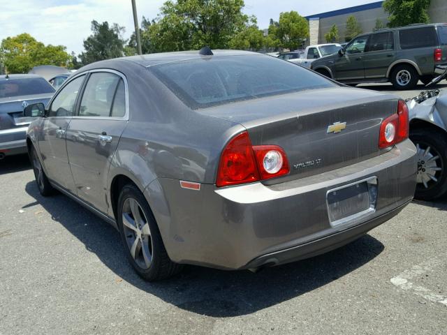 1G1ZC5E05CF288628 - 2012 CHEVROLET MALIBU 1LT BROWN photo 3