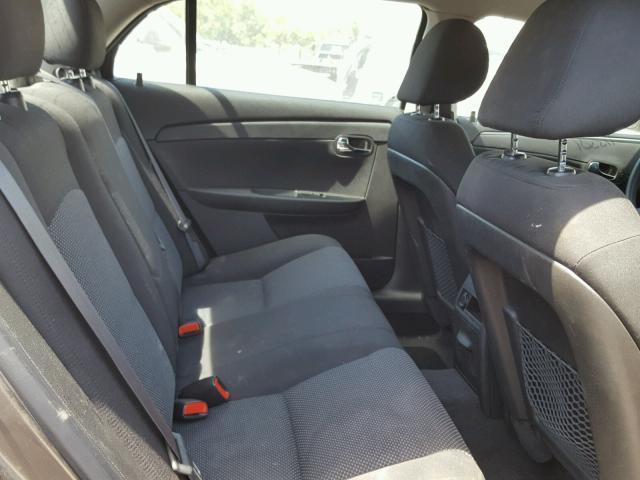 1G1ZC5E05CF288628 - 2012 CHEVROLET MALIBU 1LT BROWN photo 6