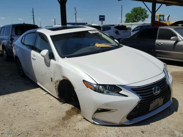 JTHBW1GG6G2111021 - 2016 LEXUS ES 300H WHITE photo 1