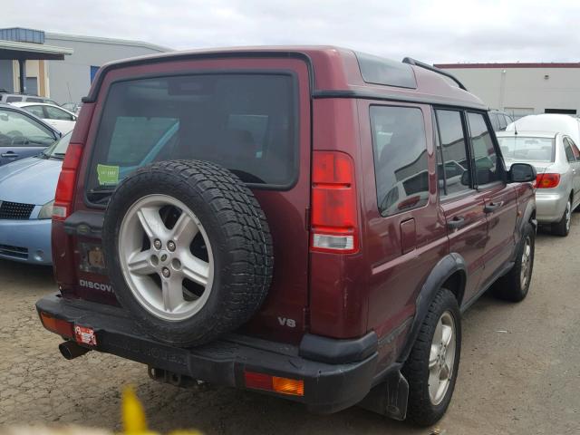 SALTY15402A755906 - 2002 LAND ROVER DISCOVERY MAROON photo 4