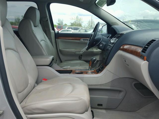 5GZER23D89J217730 - 2009 SATURN OUTLOOK XR ვერცხლისფერი ფოტო 5