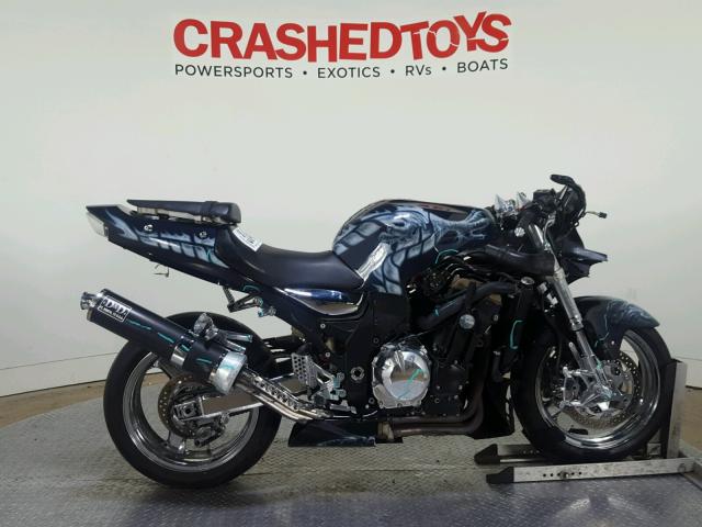 JKAZX9B155A016557 - 2005 KAWASAKI ZX1200 B BLUE photo 1