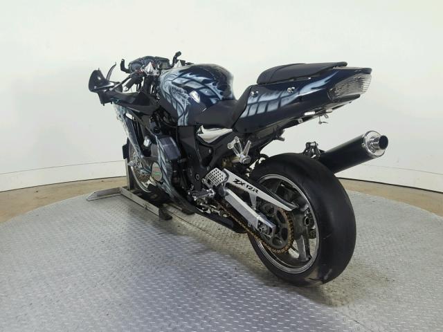 JKAZX9B155A016557 - 2005 KAWASAKI ZX1200 B BLUE photo 6