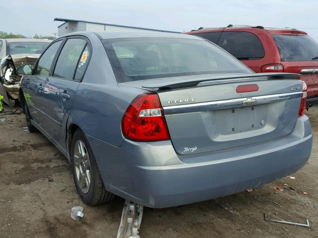 1G1ZT58N57F205535 - 2007 CHEVROLET MALIBU LT BLUE photo 3