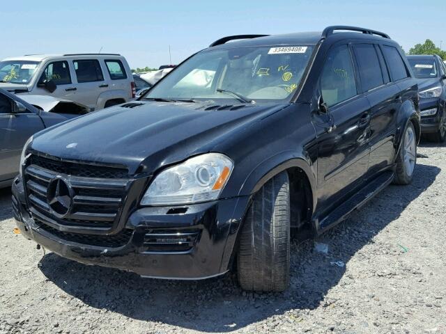 4JGBF8GE8AA573615 - 2010 MERCEDES-BENZ GL 550 4MA BLACK photo 2