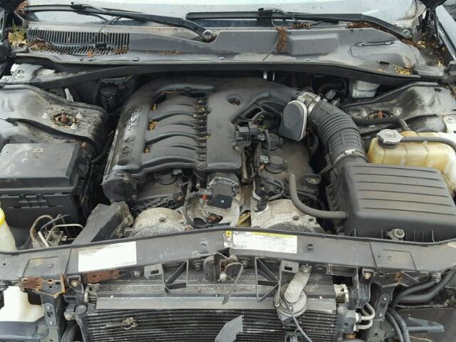 2B3KA43G78H213963 - 2008 DODGE CHARGER BLACK photo 7