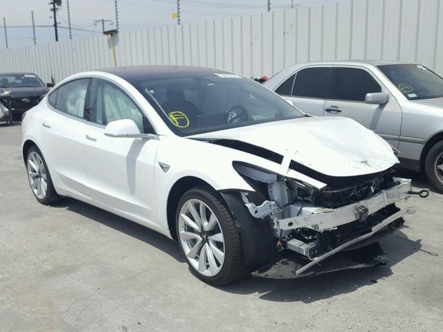 5YJ3E1EA9HF002073 - 2017 TESLA MODEL 3 თეთრი ფოტო 1