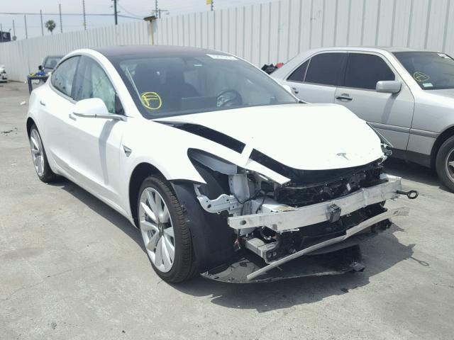 5YJ3E1EA9HF002073 - 2017 TESLA MODEL 3 თეთრი ფოტო 9