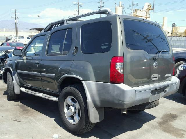 5N1ED28T64C640623 - 2004 NISSAN XTERRA XE GREEN photo 3