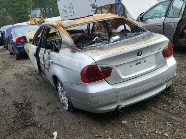 WBAVD535X7A009126 - 2007 BMW 335 XI BURN photo 3