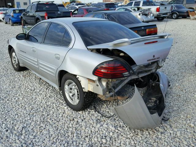 1G2NF52T01M540696 - 2001 PONTIAC GRAND AM S Boz foto 3