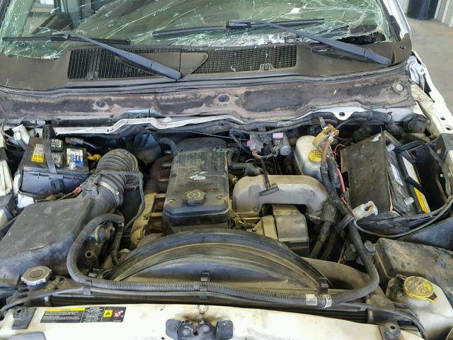 3D7KA28C14G248698 - 2004 DODGE RAM 2500 S WHITE photo 7