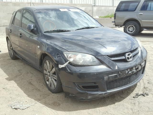 JM1BK34L581832805 - 2008 MAZDA SPEED 3 GRAY photo 1