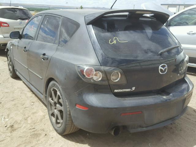 JM1BK34L581832805 - 2008 MAZDA SPEED 3 GRAY photo 3