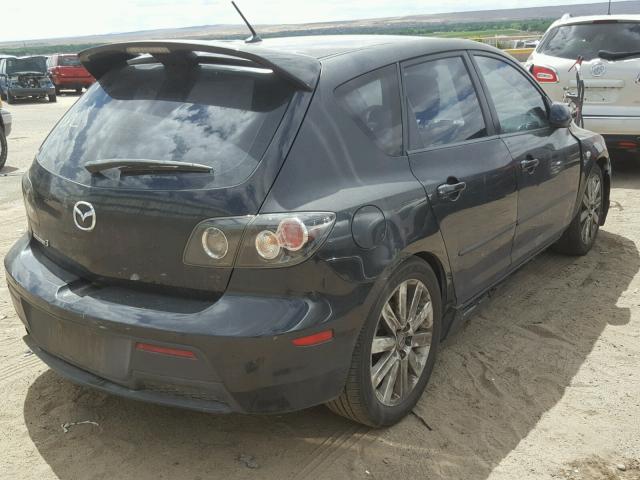 JM1BK34L581832805 - 2008 MAZDA SPEED 3 GRAY photo 4