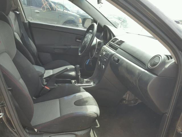 JM1BK34L581832805 - 2008 MAZDA SPEED 3 GRAY photo 5