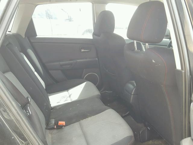 JM1BK34L581832805 - 2008 MAZDA SPEED 3 GRAY photo 6