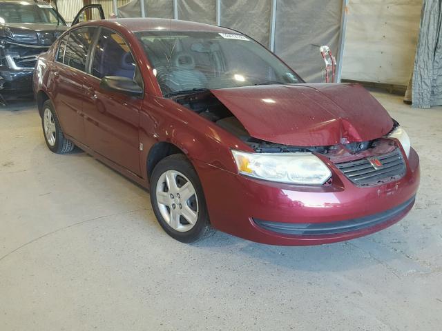 1G8AJ55F56Z151328 - 2006 SATURN ION LEVEL RED photo 1