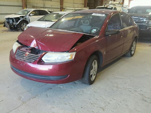 1G8AJ55F56Z151328 - 2006 SATURN ION LEVEL RED photo 2