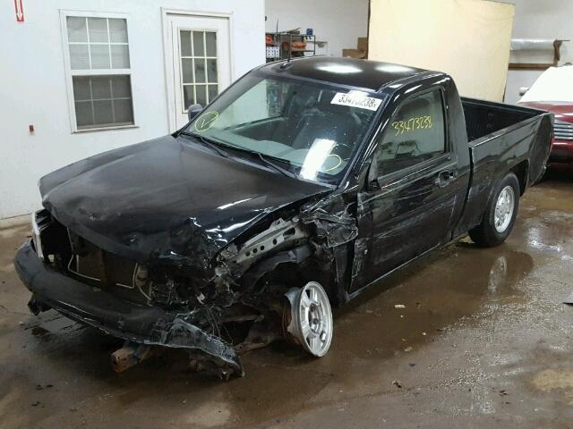 1GCCS249X88193721 - 2008 CHEVROLET COLORADO L BLACK photo 2