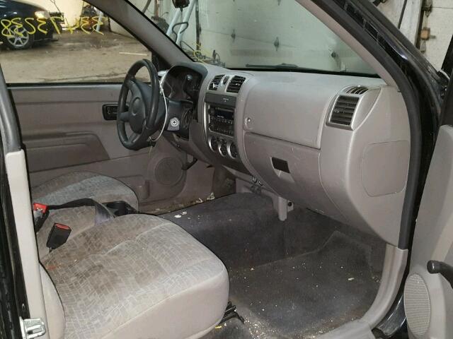 1GCCS249X88193721 - 2008 CHEVROLET COLORADO L BLACK photo 5