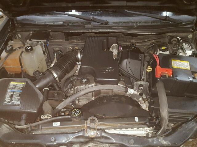 1GCCS249X88193721 - 2008 CHEVROLET COLORADO L BLACK photo 7