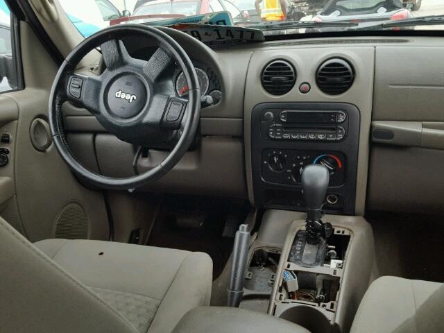 1J4GK48K96W159489 - 2006 JEEP LIBERTY SP WHITE photo 9