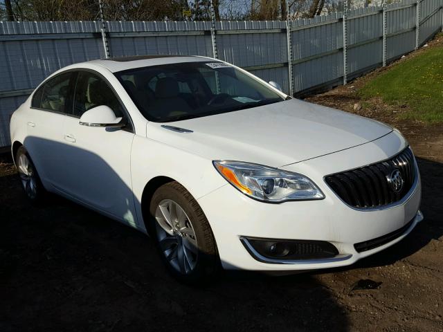 2G4GN5EX6F9298647 - 2015 BUICK REGAL PREM WHITE photo 1