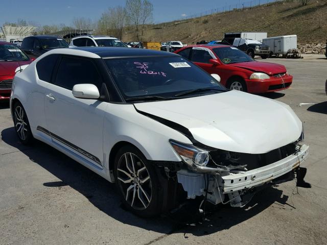 JTKJF5C70F3093031 - 2015 TOYOTA SCION TC 白色 照片 1