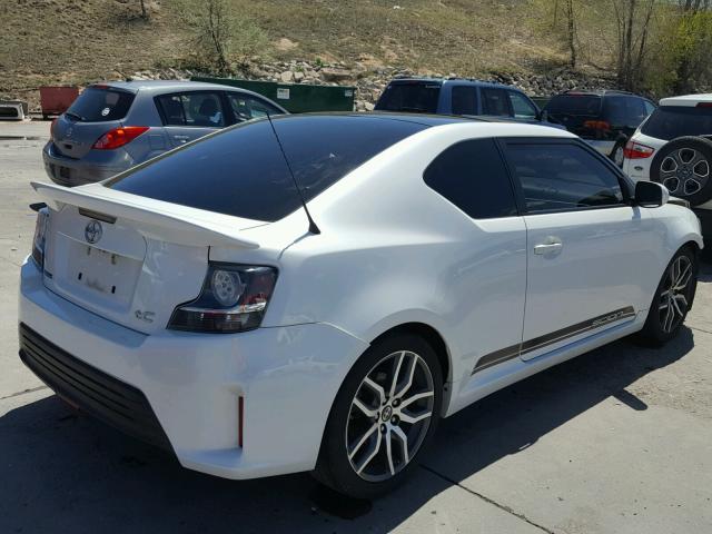 JTKJF5C70F3093031 - 2015 TOYOTA SCION TC 白色 照片 4