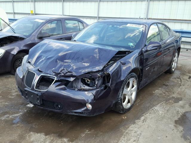 2G2WC58C471131674 - 2007 PONTIAC GRAND PRIX MAROON photo 2