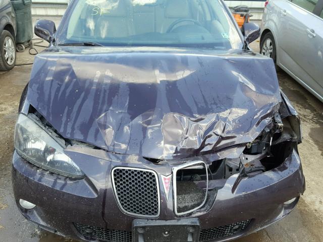 2G2WC58C471131674 - 2007 PONTIAC GRAND PRIX MAROON photo 7