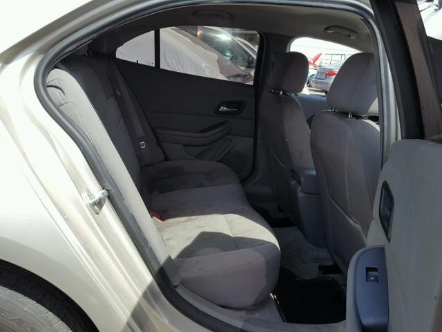 1G11B5SAXDF148282 - 2013 CHEVROLET MALIBU LS TAN photo 6