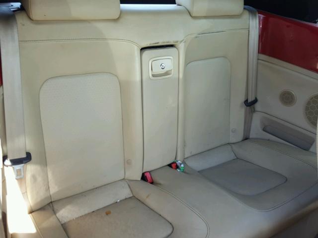 3VWRF31Y56M311678 - 2006 VOLKSWAGEN NEW BEETLE 红色 照片 6